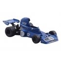 1970s Tyrrell 005 Race Car - Assembled -- 1 Jackie Stewart im GP Osterreich «72 (blue, white, HO, Brekina Automodelle 22868