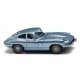 1961 Jaguar E Coupe - Assembled -- Metallic Blue, HO, Wiking 80304