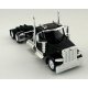 Peterbilt 589 2-Axle Day-Cab Semi Tractor - Assembled -- Black, HO, HO Logistics Replicas 589091