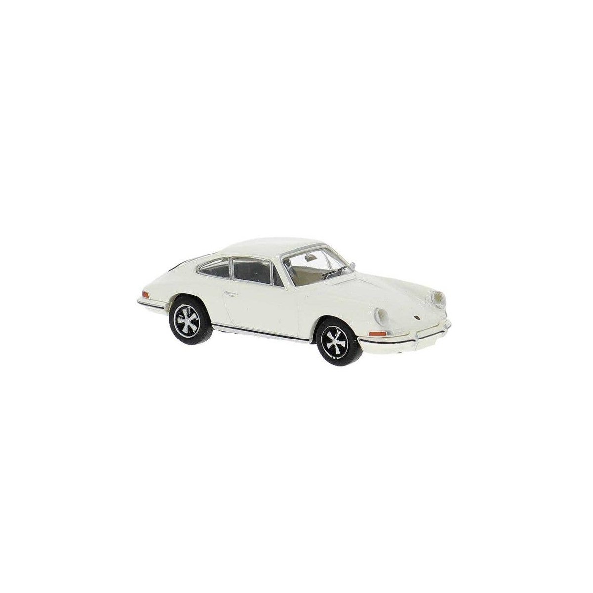 1968-1973 Porsche 911 - Assembled -- White, HO, Brekina Automodelle 16235