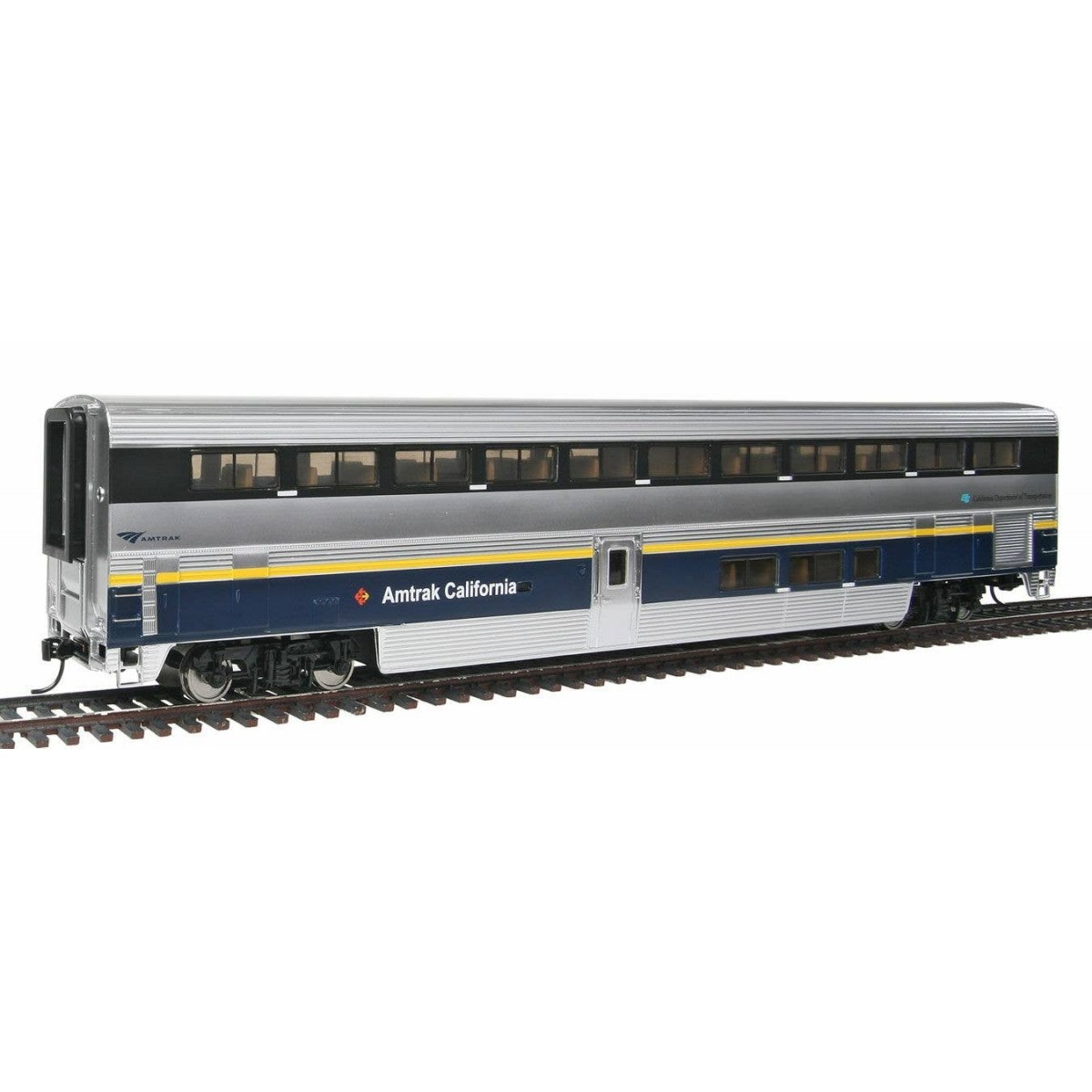 85′ Pullman-Standard Superliner I Coach - Standard - Ready to Run -- Amtrak(R) California(SM), HO, WalthersProto 11014