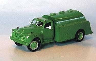 1948-1953 Chevrolet Gasoline Tank Truck - Resin Kit -- Unpainted, HO, Sylvan Scale Models V081