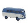 1950-1954 Volkswagen T1a Kombi Passenger Van - Assembled -- Gray, Blue, HO, Brekina Automodelle 31034