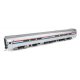 85′ Amfleet I Club Dinette - Ready to Run -- Amtrak(R) (Phase III Equal red, white & blue Stripes), HO, WalthersProto 11280