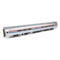 85′ Amfleet I Club Dinette - Ready to Run -- Amtrak(R) (Phase III Equal red, white & blue Stripes), HO, WalthersProto 11280