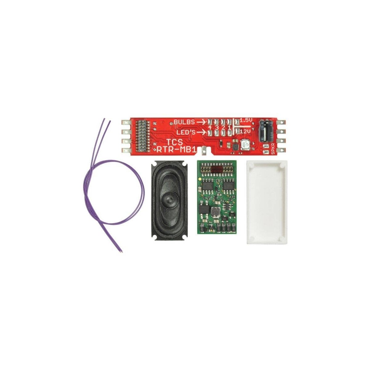 WDK-ATH-5 WOWKit Complete Sound Conversion -- Fits Athearn EMD F59PHI, GE Dash 9-44CW, AC44, HO, Train Control Systems 1768
