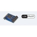 LokPilot 5 DCC-MM-SX-M4 Multi-Protocol Control-Only Decoder -- 21MTC NEM660 Interface, HO, LokSound By ESU 59619