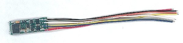 Decoders -- N14SR - Generic, Narrow, Thin, 1 Amp 4 Function, 4′ Wire Harness, N, NCE Corporation 131