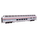 85′ Budd Great Dome - Ready to Run -- Amtrak(R) Ph III 9301, HO, WalthersProto 13601