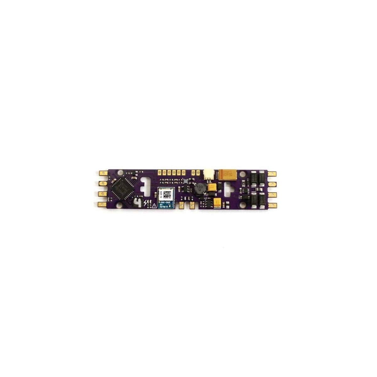 Blunami BLU-PNP8 Sound and DCC Contol Decoder - Light Board Replacement Format -- EMD Sounds, All Scales, SoundTraxx 885613