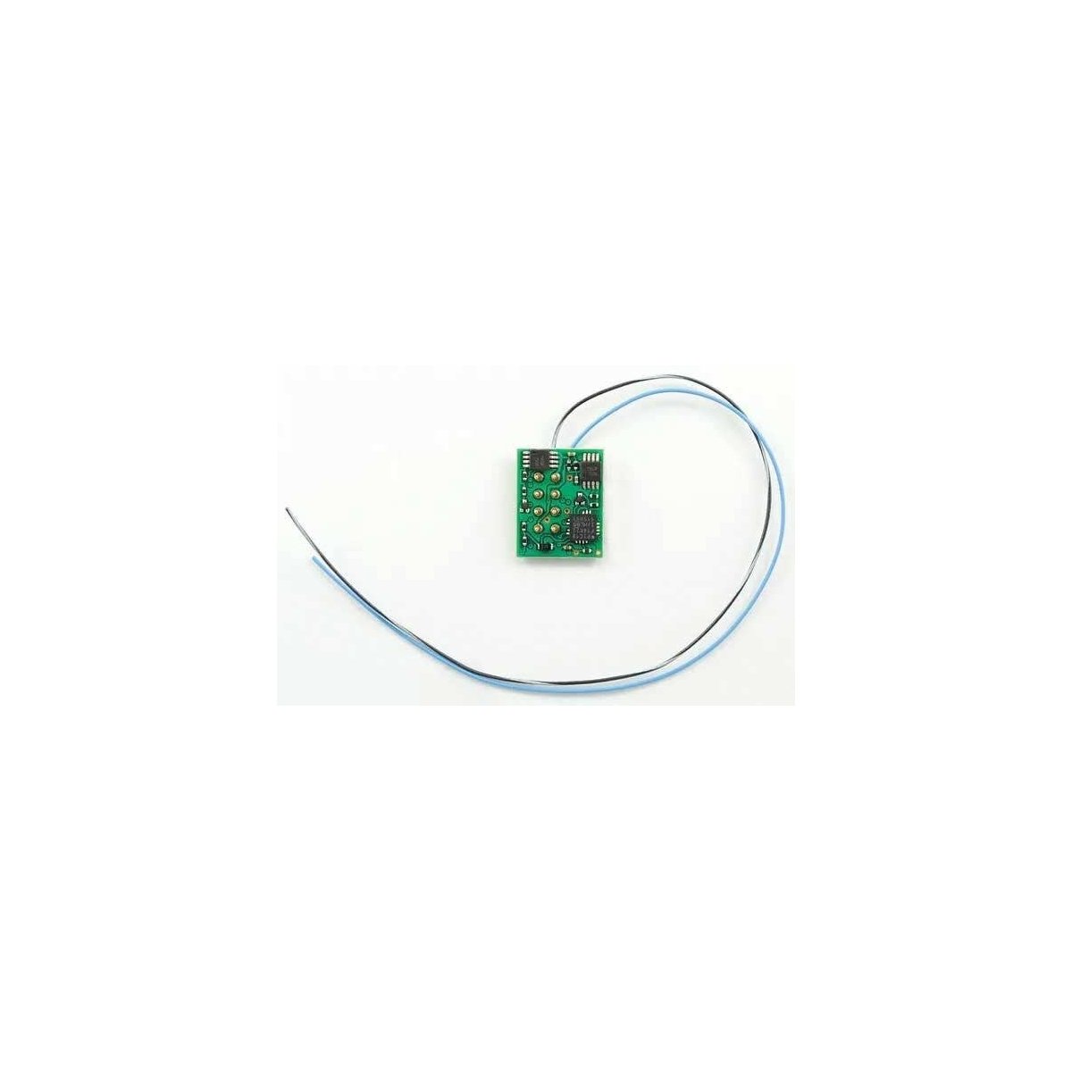DP5-KA 5-Function Direct Plug DCC Decoder w/Keep Alive Wires - Control Only -- 8-Pin for At, HO, Train Control Systems 1436