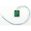DP5-KA 5-Function Direct Plug DCC Decoder w/Keep Alive Wires - Control Only -- 8-Pin for At, HO, Train Control Systems 1436