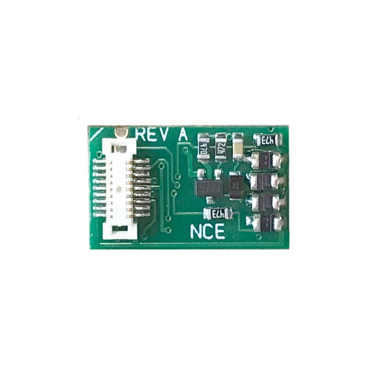 Next18 - NEM 662 DCC Control Decoder -- .595 x .390′ 15 x 10mm, All Scales, NCE Corporation 178