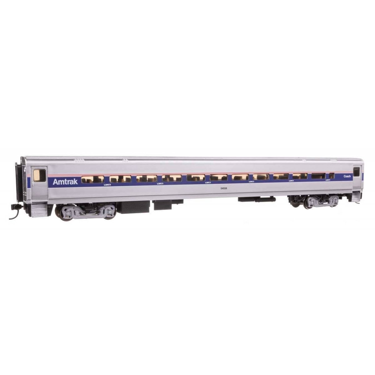 85′ Horizon Fleet Coach - Ready to Run -- Amtrak(R) Phase IV 54558, HO, WalthersMainline 31008