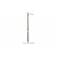Double Lamp Post & Wooden Pole Streetlight- Just Plug Value Pack -- 6 of Each with Light Hub, HO, Woodland Scenics 5902