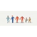 Working People -- Truck Drivers and Occupants pkg(6), HO, Merten 212522