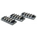 Electrical Accessories -- Terminal Block, 4-Screw pkg(3), All Scales, Miniatronics Corp. TB4