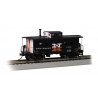 Northeast-Style Steel Cupola Caboose - Ready to Run - Silver Series(R) -- New Haven C-701 (McGinnis, black, white, Vermillion), 