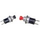 Single Pole Single Throw Push Button Control Panel Switches - Quickie -- 2 Each Bla, All Scales, Kadee Quality Products 163