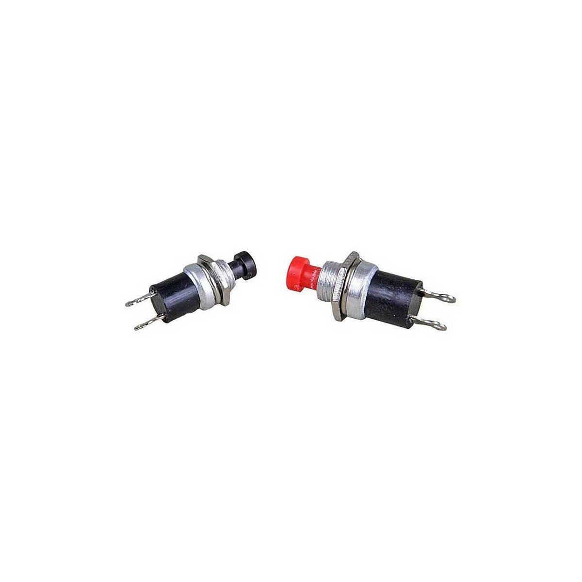 Single Pole Single Throw Push Button Control Panel Switches - Quickie -- 2 Each Bla, All Scales, Kadee Quality Products 163