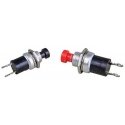 Single Pole Single Throw Push Button Control Panel Switches - Quickie -- 2 Each Bla, All Scales, Kadee Quality Products 163