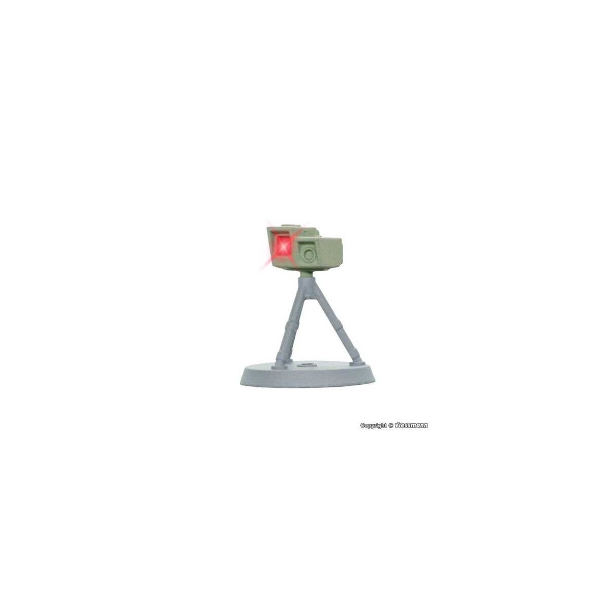 Modern Tripod-Mount Radar Speed Camera w/LED Flash -- Use with 769-8441 Detector for M, HO, Viessmann Modellspielwaren 1332
