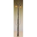 Lattice Mast Light -- Two Arm, 6′ High, HO, Brawa Modellspielwaren 5520