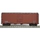 AAR 40′ Single-Door Steel Boxcar - Kit (Plastic) -- Data Only (Mineral Red), HO, Accurail Inc 3598