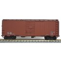 AAR 40′ Single-Door Steel Boxcar - Kit (Plastic) -- Data Only (Mineral Red), HO, Accurail Inc 3598