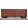 AAR 40′ Single-Door Steel Boxcar - Kit (Plastic) -- Data Only (Mineral Red), HO, Accurail Inc 3598