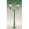 Historic Park Light -- Double-Arm Upright, 3-1/2′ Height, HO, Brawa Modellspielwaren 5226