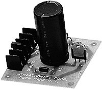 Electrical Accessories -- Capacitive Discharge Unit - Handles Up to 10 Switch Machines, All Scales, Miniatronics Corp. PDC1