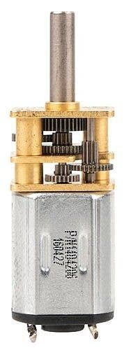 Geared Motor with `D` Shaft -- 90rpm at 5V Max (Shaft matches 272-180629), All Scales, Faller Gmbh 180722