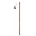Wooden Post Lamp -- 90mm, HO, Viessmann Modellspielwaren 6065
