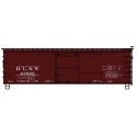 36′ Double-Sheathed Wood Boxcar w/Steel Roof, Ends, Straight Underframe - Ki -- Delaware, Lackawanna & western 43862 (Boxcar R