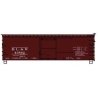 36′ Double-Sheathed Wood Boxcar w/Steel Roof, Ends, Straight Underframe - Ki -- Delaware, Lackawanna & western 43862 (Boxcar R