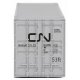 53′ Singamas Corrugated Side Container - Ready to Run -- Canadian National (white, black, green), HO, Walthers SceneMaster 850