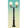 Lampposts -- Double Park Light (green) 2-3/8′ 5.9cm, HO, Miniatronics Corp. 7208201