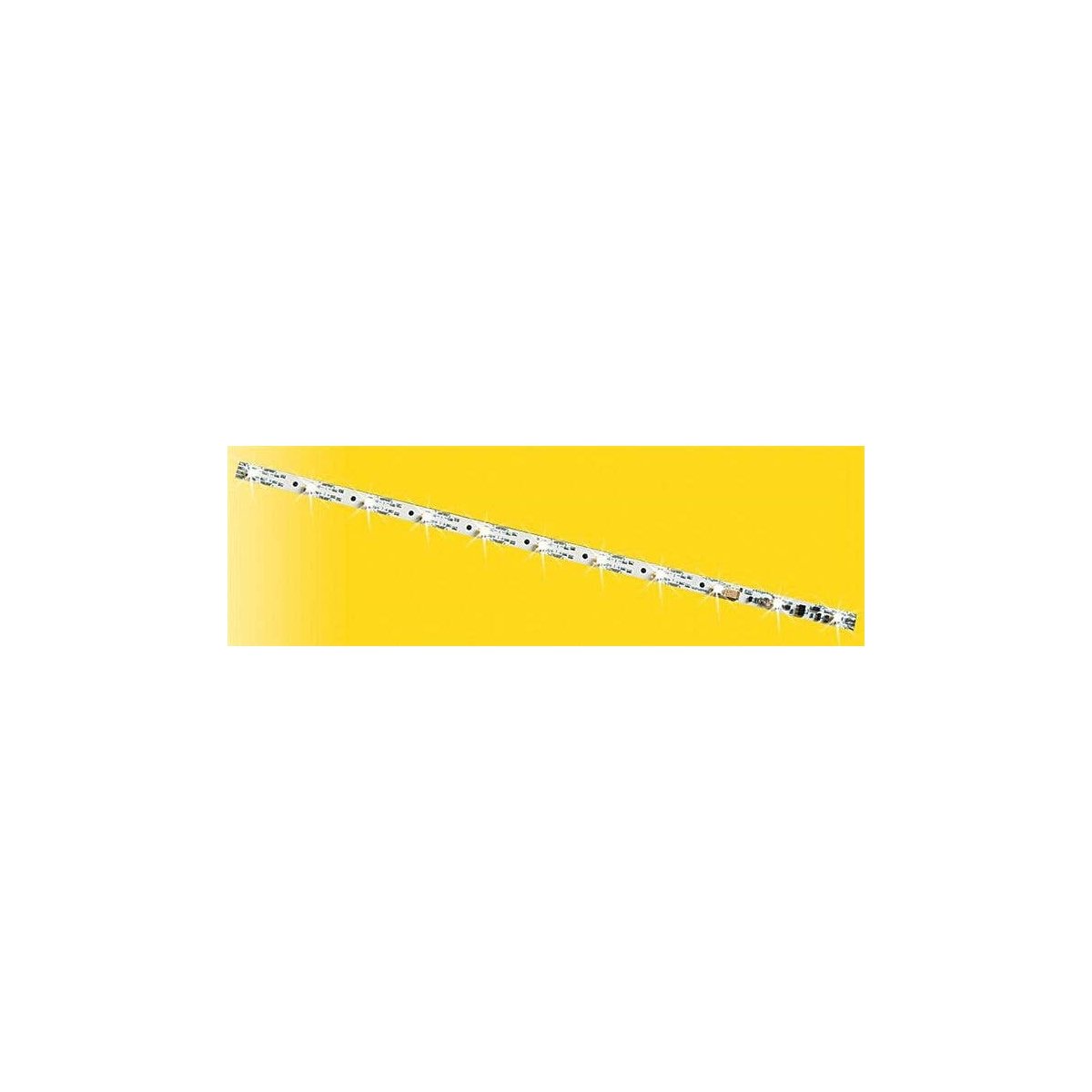 Passenger Car Interior LED Light - 1/4 x 10′ .7 x 25.4cm -- White, HO, Viessmann Modellspielwaren 5046