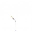 Single Curved-Arm LED Light with Plug and Socket Base -- 1-7/8′ 4.8cm, N, Brawa Modellspielwaren 83000