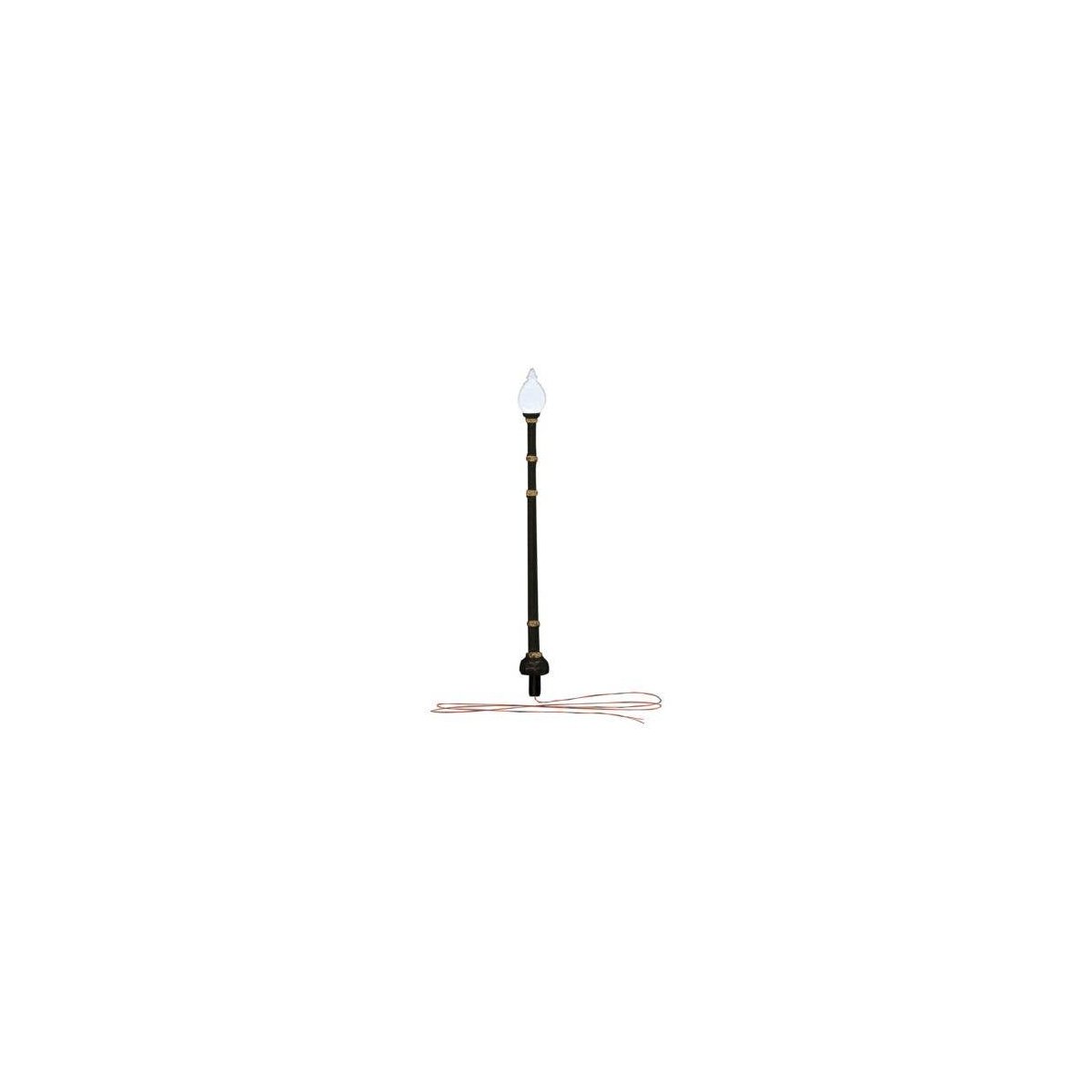 Lamp Post - Just Plug(TM) -- pkg(2), O, Woodland Scenics 5649