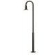 Swan Neck Lamp -- 87mm, HO, Viessmann Modellspielwaren 6140