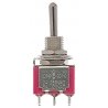 Miniature Toggle Switches -- SPDT 5Amp 120V Momentary pkg(5), All Scales, Miniatronics Corp. 3622005