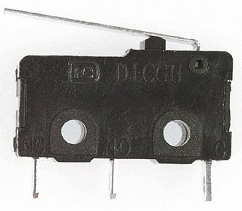 Switches -- Micro - Flat Leaf SPDT 3AMP 120V, All Scales, Miniatronics Corp. 3401008