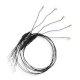Fast-Flashing Nano Chip LED -- Orange w/8′ 20.3cm Wire Leads - 7-19V AC or DC pkg(5), All Scales, Evan Designs UN6FF