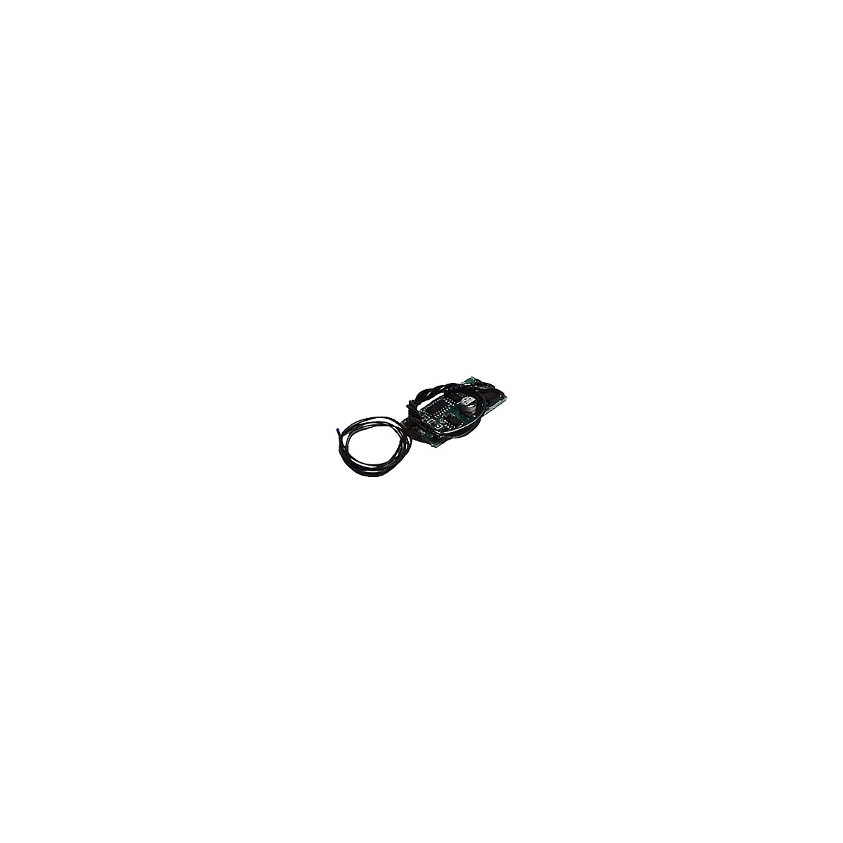 Simulated Strobe (Circuit Board Measures 1-3/8 x 1/2 x 1/8′ 3.4 x 1.2 x .3c -- Blu, All Scales, Miniatronics Corp. 100BS101