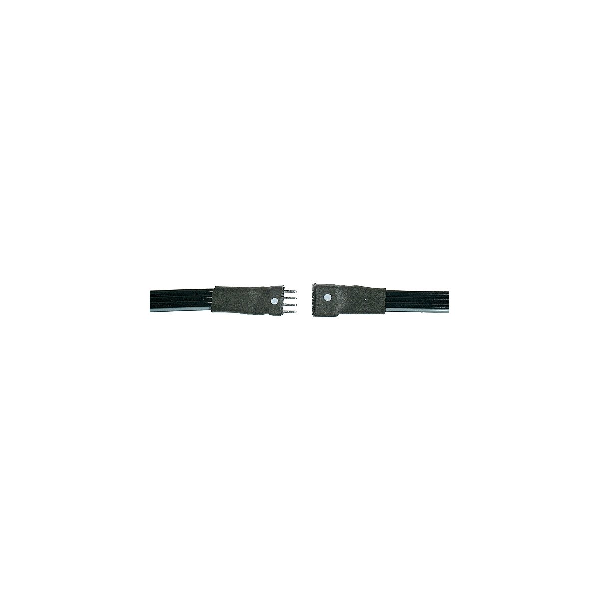 Micro Mini Connectors -- 4 Pin 12′ Flexible Leads 1 Set, All Scales, Miniatronics Corp. 5000401