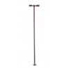 Double-Arm Square LED Light 3-Pack -- Bronze (warm white LED) 30 Scale Feet Tall, HO, Atlas Model Railroad Co. 70000213