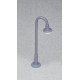 Lampposts -- Parking Field Light (gray) 2-1/4′ 5.6cm, HO, Miniatronics Corp. 7237201