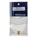 Standard Light Emiting Diodes (LEDs) 1/8′ 3mm Diameter -- White pkg(5), All Scales, Miniatronics Corp. 1230005